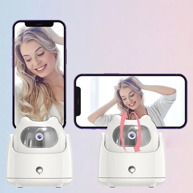 New Intelligent Phone Holder with Automatic Face Tracking, 360° AI