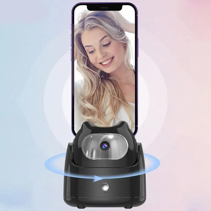 New Intelligent Phone Holder with Automatic Face Tracking, 360° AI